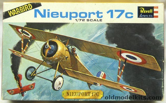 Revell 1/72 Nieuport 17C, H631-50 plastic model kit